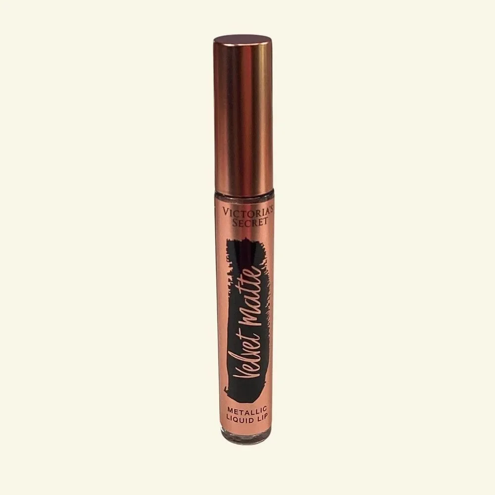 Victoria's Secret Velvet Matte Metallic Liquid Lip Flash 3.1g Bronze